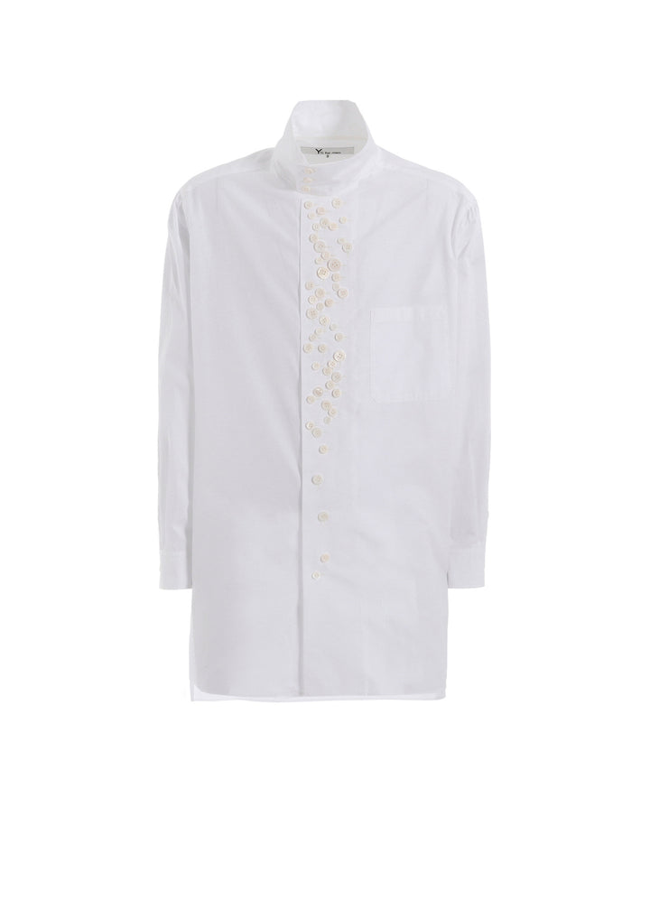 100/2 BROAD LONG SLEEVE SHIRT WITH MANY BUTTONS