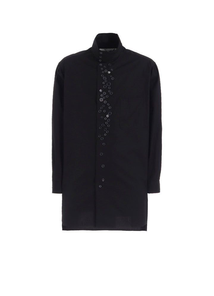 100/2 BROAD LONG SLEEVE SHIRT WITH MANY BUTTONS