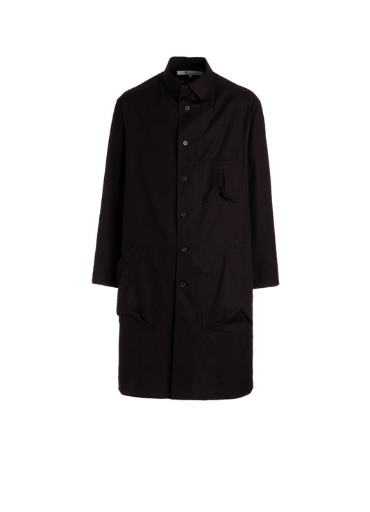 FRONT-POCKET LONG SHIRT