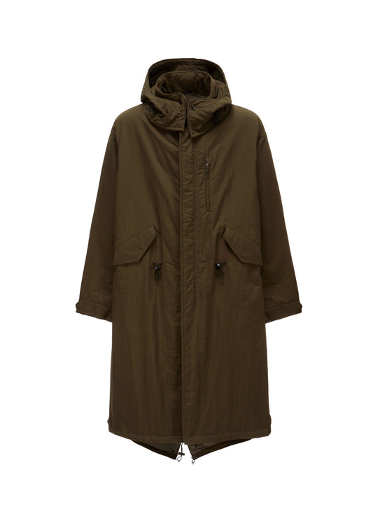 NYLON TASLAN MOD COAT WITH THINSULATE