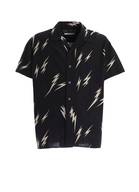 【Y's for men × MASSES】THUNDER BLEACH DYED SHORT SLEEVE SHIRT