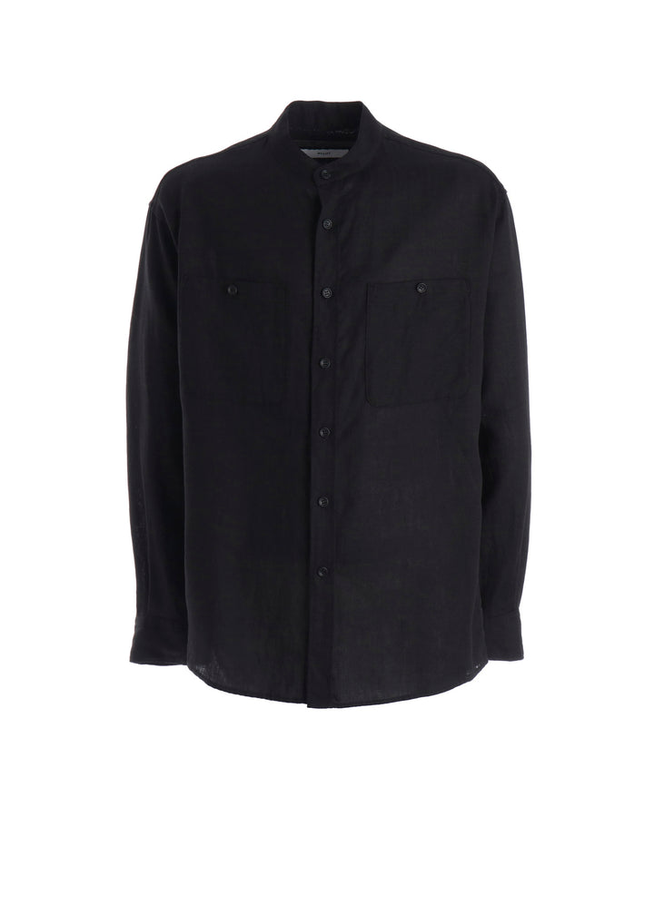 【Y's for men × MASSES】LINEN STAND COLLAR SHIRT