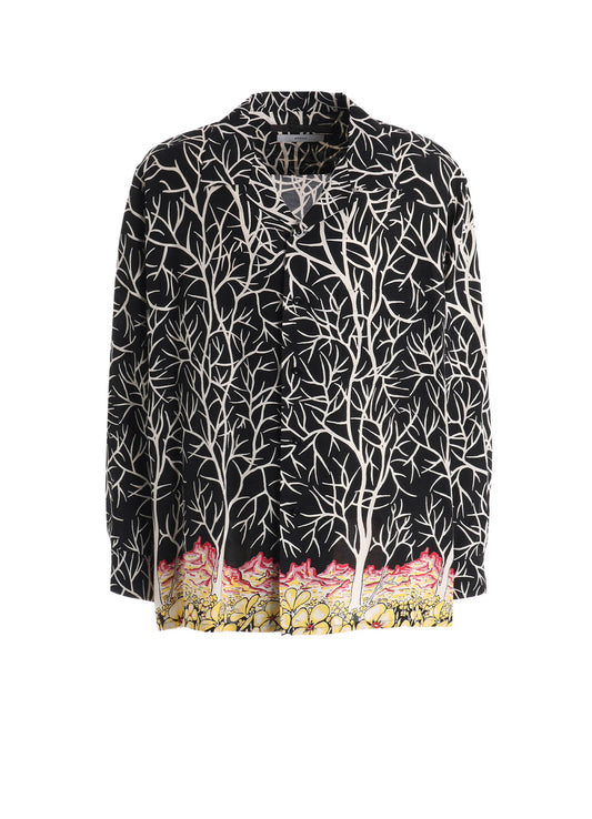 【Y's for men × MASSES】HAWAIIAN LONG SLEEVE SHIRT