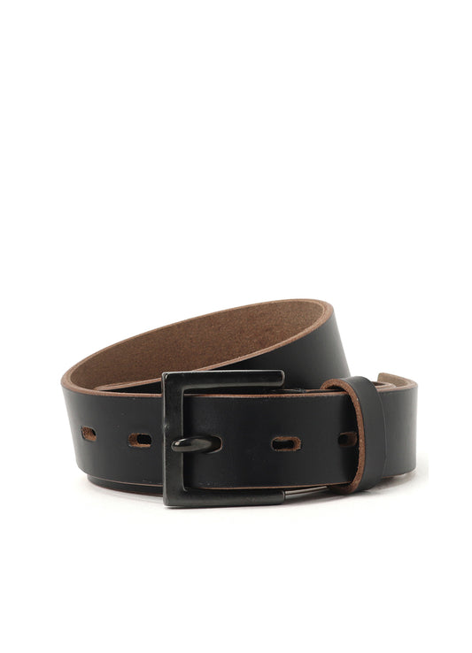CHROMEXCEL LEATHER PLAIN BLACK BELT
