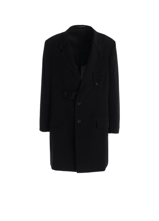 TA TUXEDO BASTED COLLAR JACKET