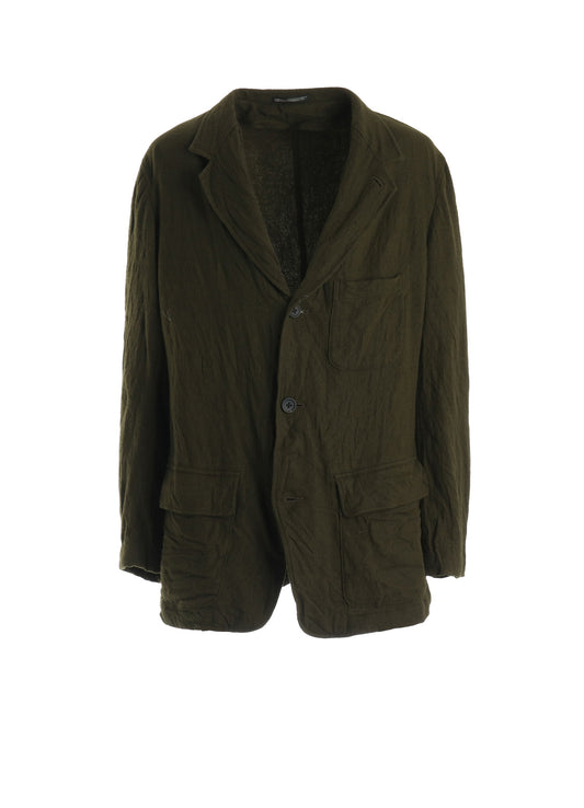 【Y's for men × MASSES】 SHRINK SERGE 3B JACKET
