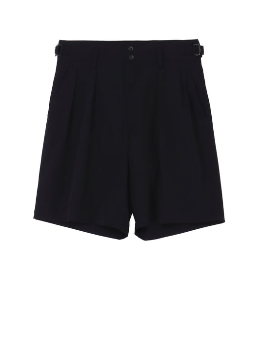 WOOL GABARDINE SHORT PANTS