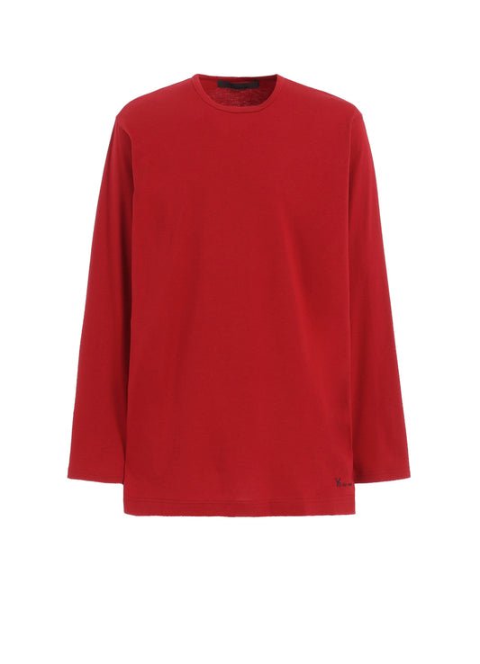 Y's for men LOGO PRINT LONG SLEEVE T-SHIRT