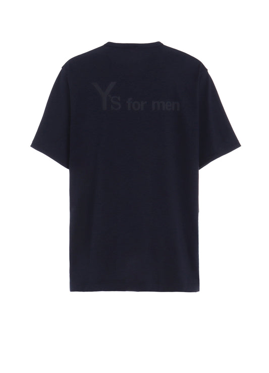 Y's for men BIG LOGO PRINT SHORT SLEEVE T-SHIRT