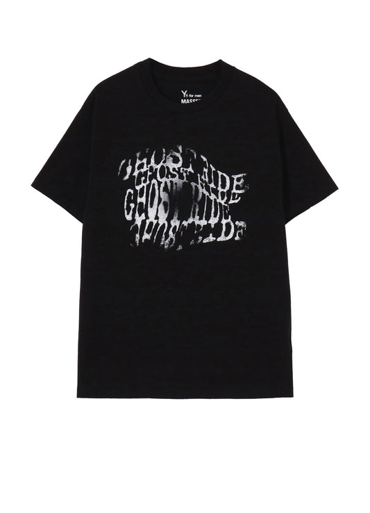 【Y's for men × MASSES】COTTON SINGLE PRINT ROUND NECK SHORT SLEEVE T