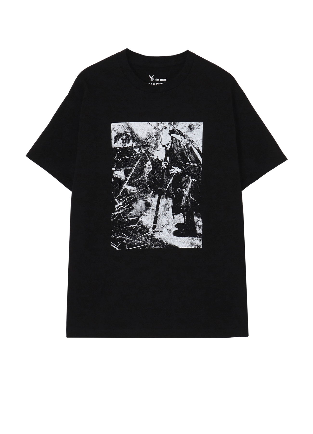 【Y's for men × MASSES】COTTON SINGLE PRINT ROUND NECK SHORT SLEEVE T ...