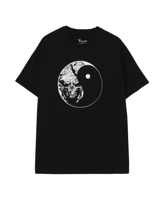 【Y's for men × MASSES】COTTON SINGLE PRINT ROUND NECK SHORT SLEEVE T