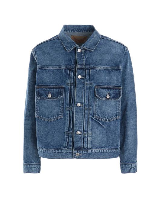 【Y's for men × MASSES】 DENIM JACKET H.WASH INDIGO