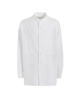 100/2 BROAD PANEL STAND COLLAR SHIRT