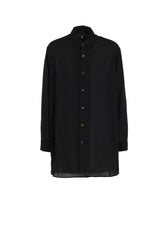 CELLULOSE LAWN LAYERED COLLAR SHIRT