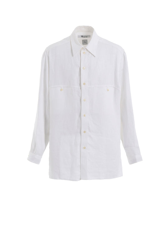 Y's for men x 120% LINO VELVET PANEL SHIRT