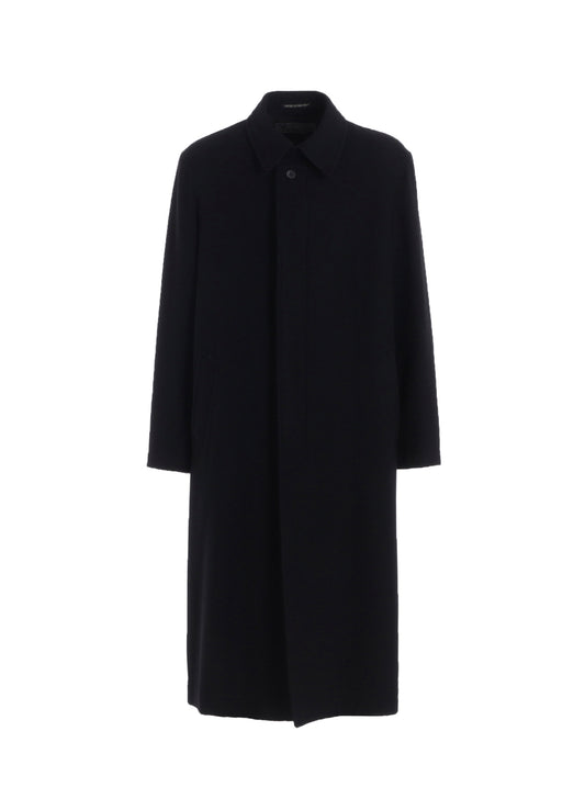 AIRY MOSSER LONG COAT WITH NYLON LINING