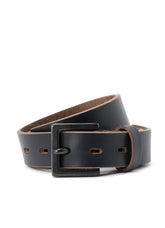 CHROMEXCEL LEATHER PLAIN BLACK BELT