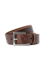 CHROMEXCEL LEATHER PLAIN BROWN BELT