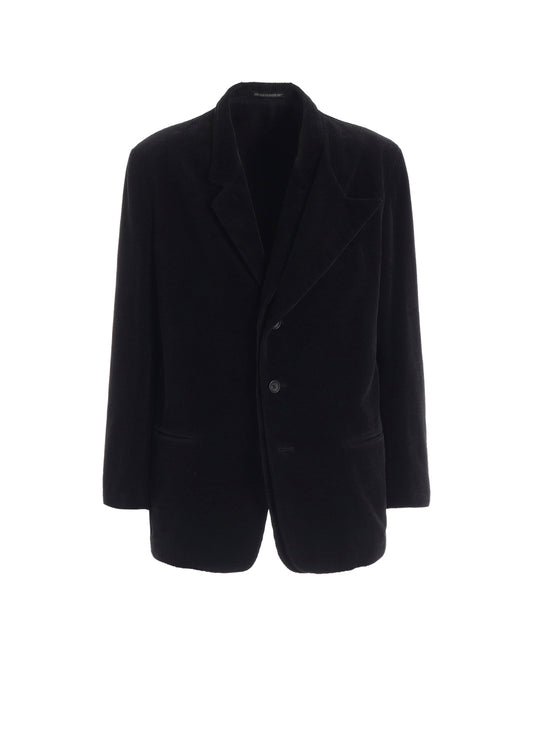 CORDUROY JACKET WITH FRONT LEFT LAYRED