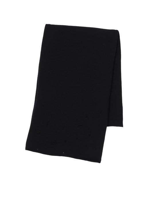 DAMAGED KNIT SCARF