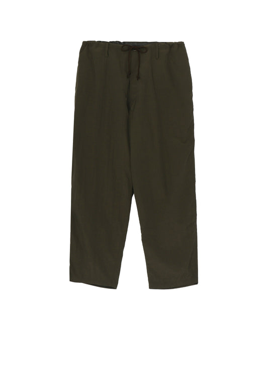 NYLON RIPSTOP WIDE-LEG DRAWSTRING PANTS