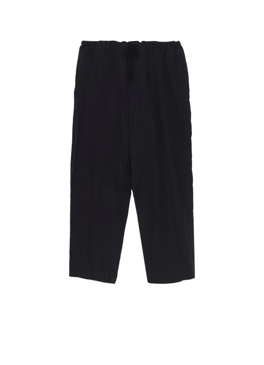 NYLON RIPSTOP WIDE-LEG DRAWSTRING PANTS