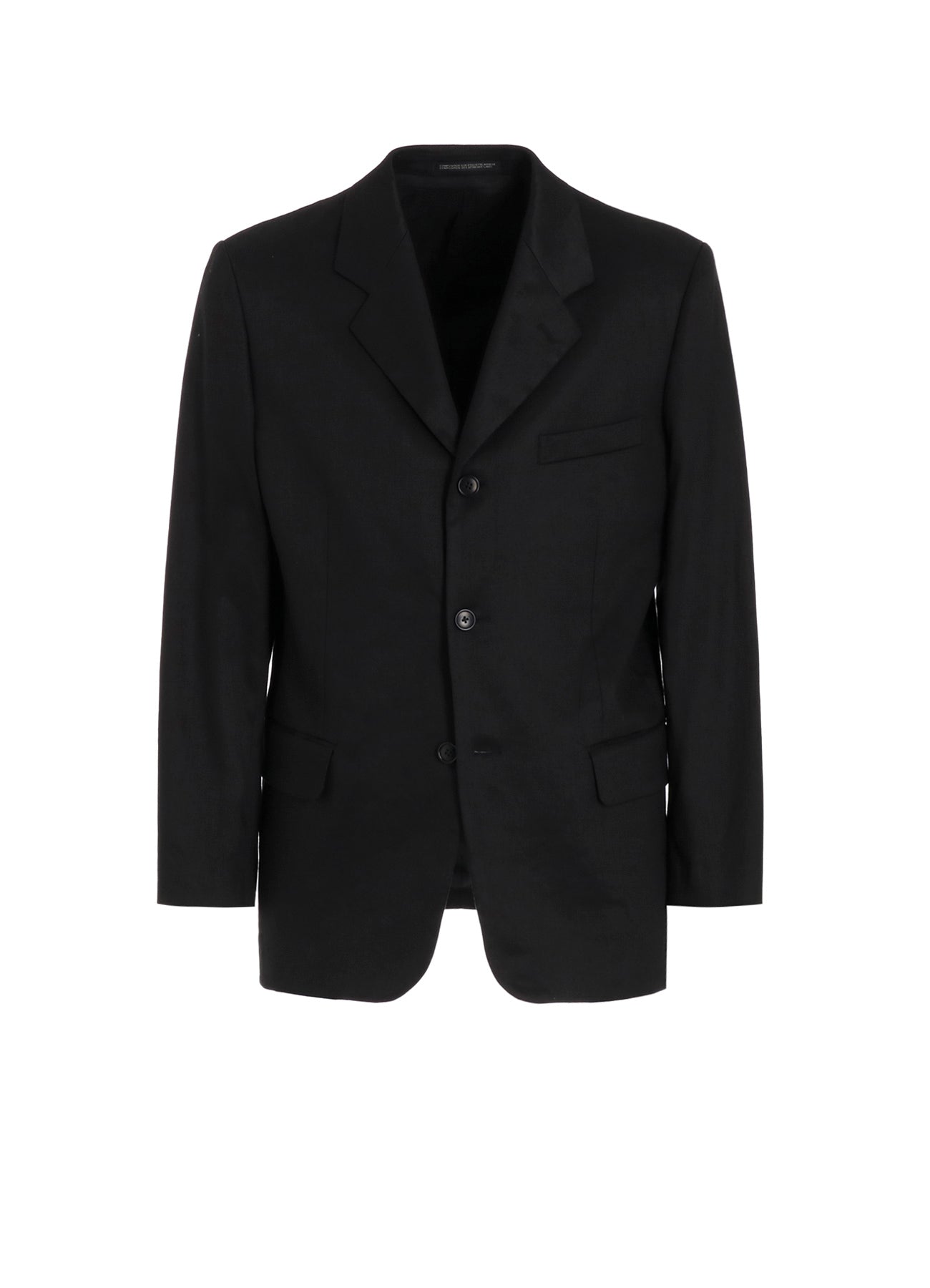 LINEN CLOTH OPEN COLLAR SHIRT – THE SHOP YOHJI YAMAMOTO
