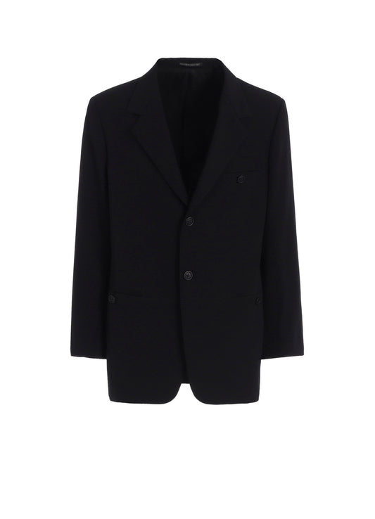 WOOL GABARDINE PARALLEL PANELED JACKET