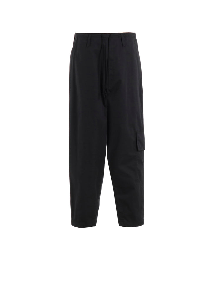 T/C TWILL PANTS WITH  SIDE SEAM TUCK
