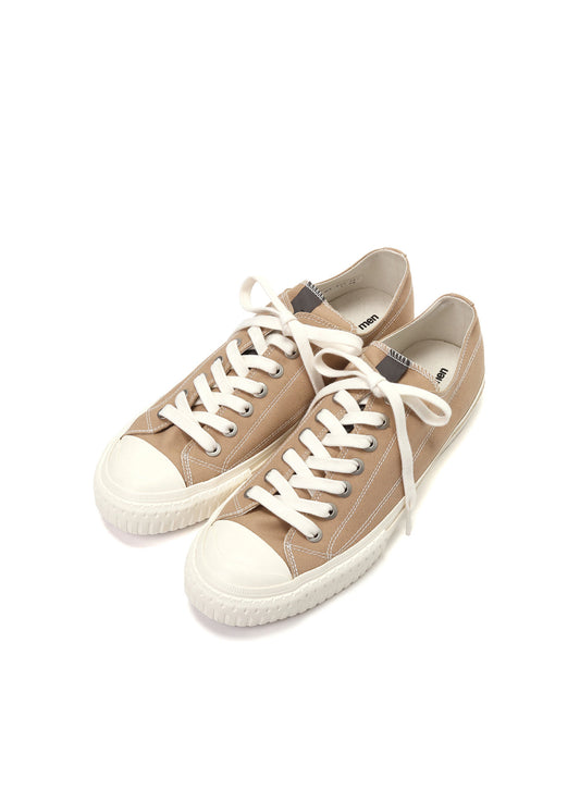 COTTON CANVAS LOW-TOP SNEAKERS