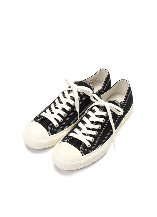 COTTON CANVAS LOW-TOP SNEAKERS