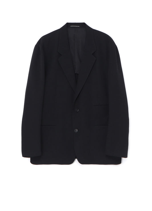 WOOL GABARDINE 2-BUTTONS JACKET