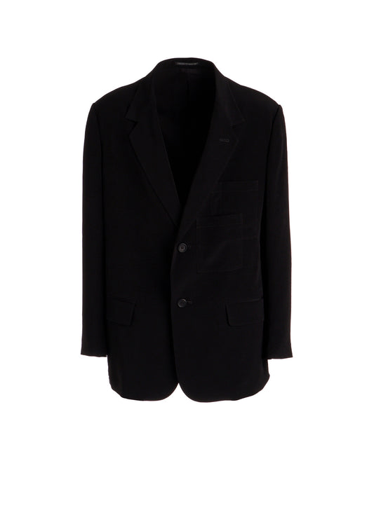 TA TUXEDO LAYERED-POCKET JACKET