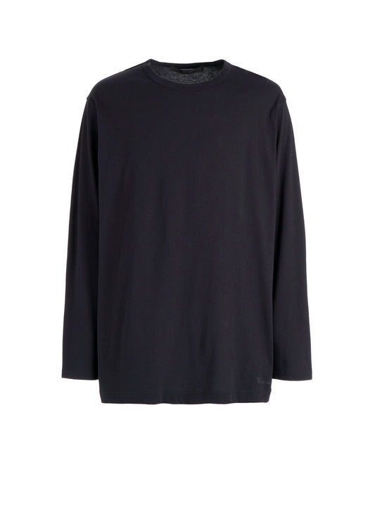 Y's for men LOGO PRINT LONG SLEEVE T-SHIRT