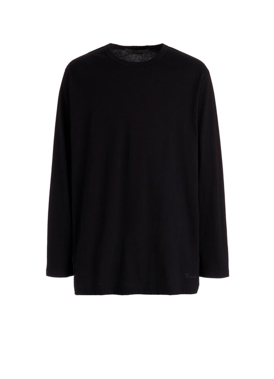 Y's for men LOGO PRINT LONG SLEEVE T-SHIRT