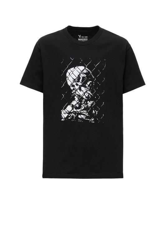 【Y's for men × MASSES】SMOKE PRINT SHORT SLEEVE T-SHIRT