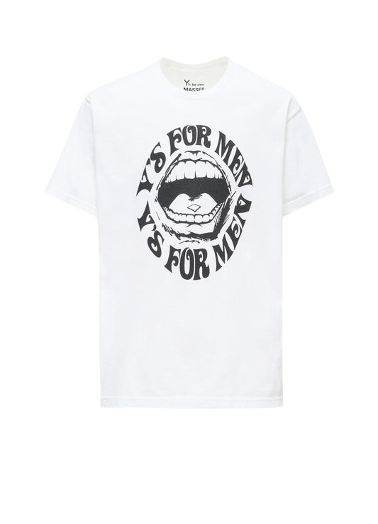 【Y's for men × MASSES】LIPS PRINT SHORT SLEEVE T-SHIRT