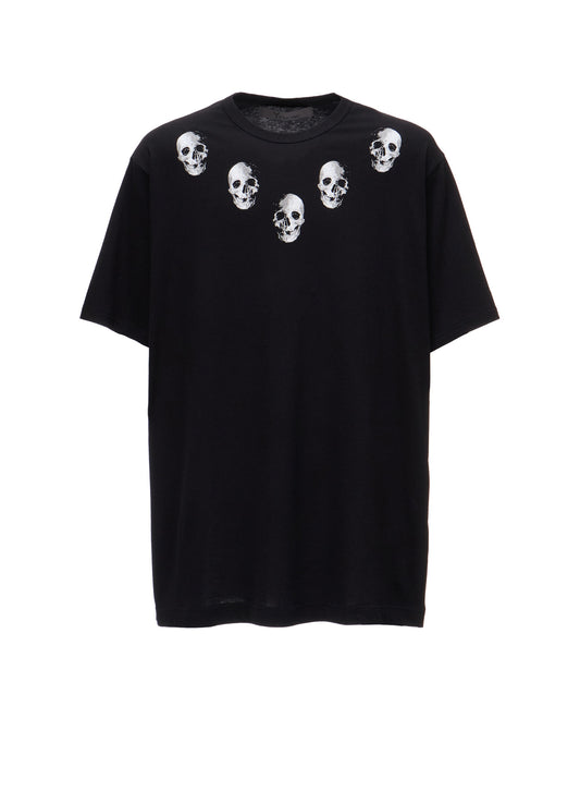 SKULL PRINT SHORT SLEEVE T-SHIRT TYPE 1