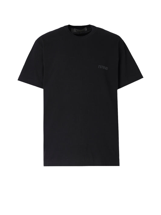 Y's for men LOGO PRINT SHORT SLEEVE T-SHIRT