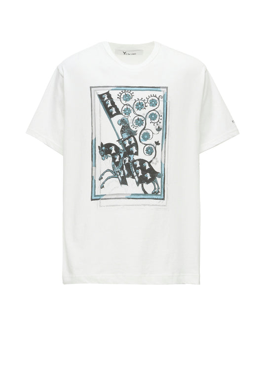 【EXCLUSIVE】KNIGHT PRINT SHORT SLEEVE T-SHIRT