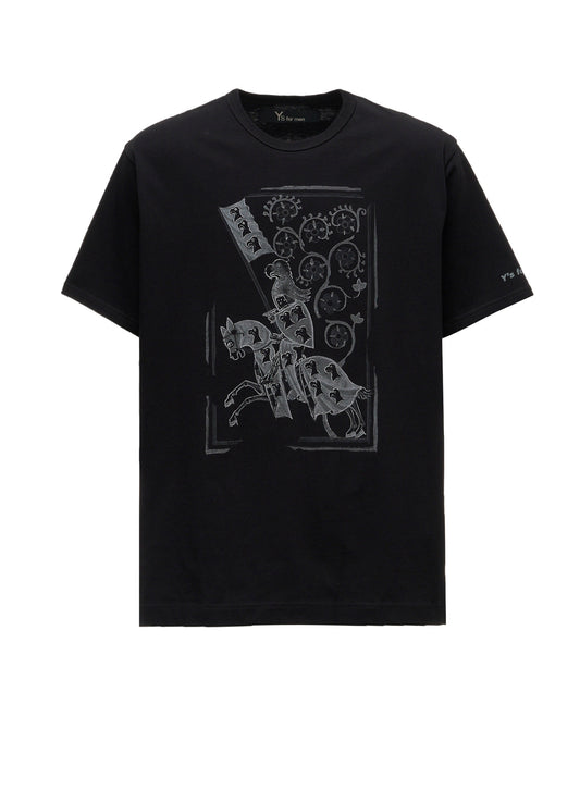 【EXCLUSIVE】KNIGHT PRINT SHORT SLEEVE T-SHIRT