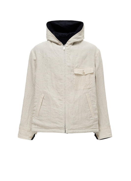 2-WAY HOODED BLOUSON