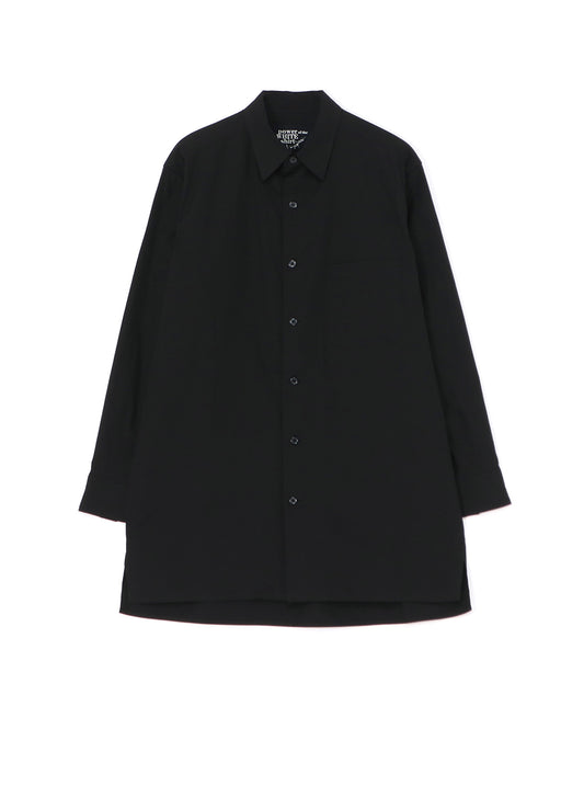 100/2 COTTON BROADCLOTH CLASSIC OVERSIZED SHIRT