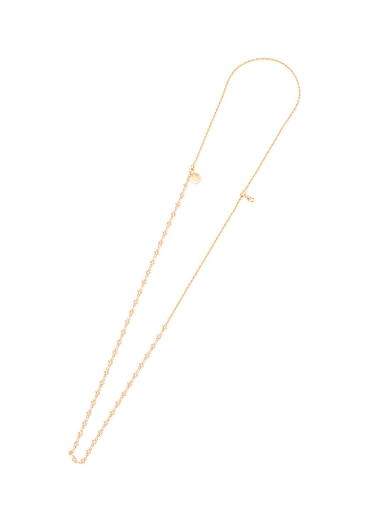 BRASS COMBINATION CHAIN NECKLACE