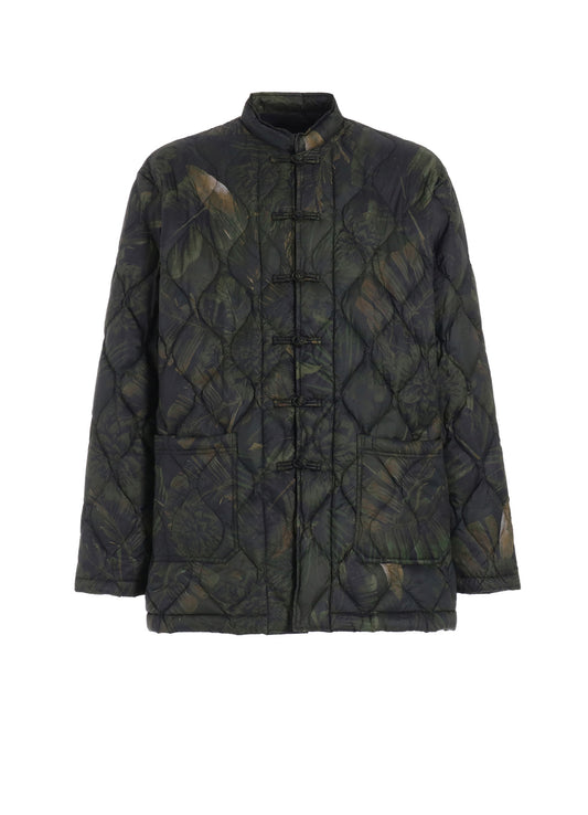 【12/5 12:00 Release】【S'YTE X TAION】DAHLIA CAMOUFLAGE QUILTED DOWN CHINA JACKET