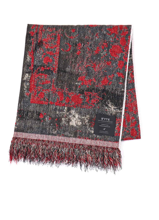 FLORAL JACQUARD STOLE