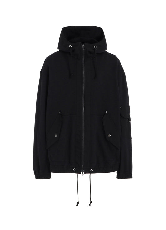 FRENCH TERRY ZIP-UP TECH HOODIE