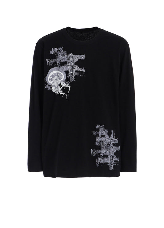 "JELLYFISH" GRAPHIC LONG-SLEEVED T-SHIRT