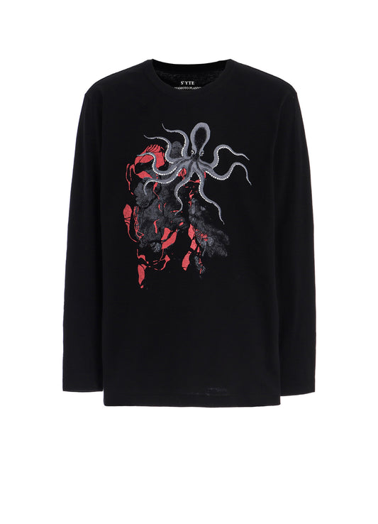 "OCTOPUS" GRAPHIC LONG-SLEEVED T-SHIRT